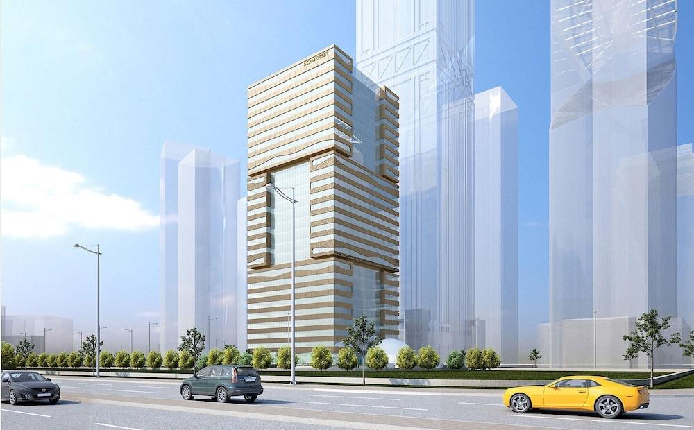 Somerset West Bay Ad Dawhah Esterno foto The proposed building